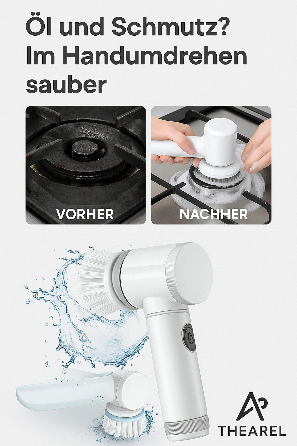 Thearel SpinPro® - All-in-One Reinigungshelfer